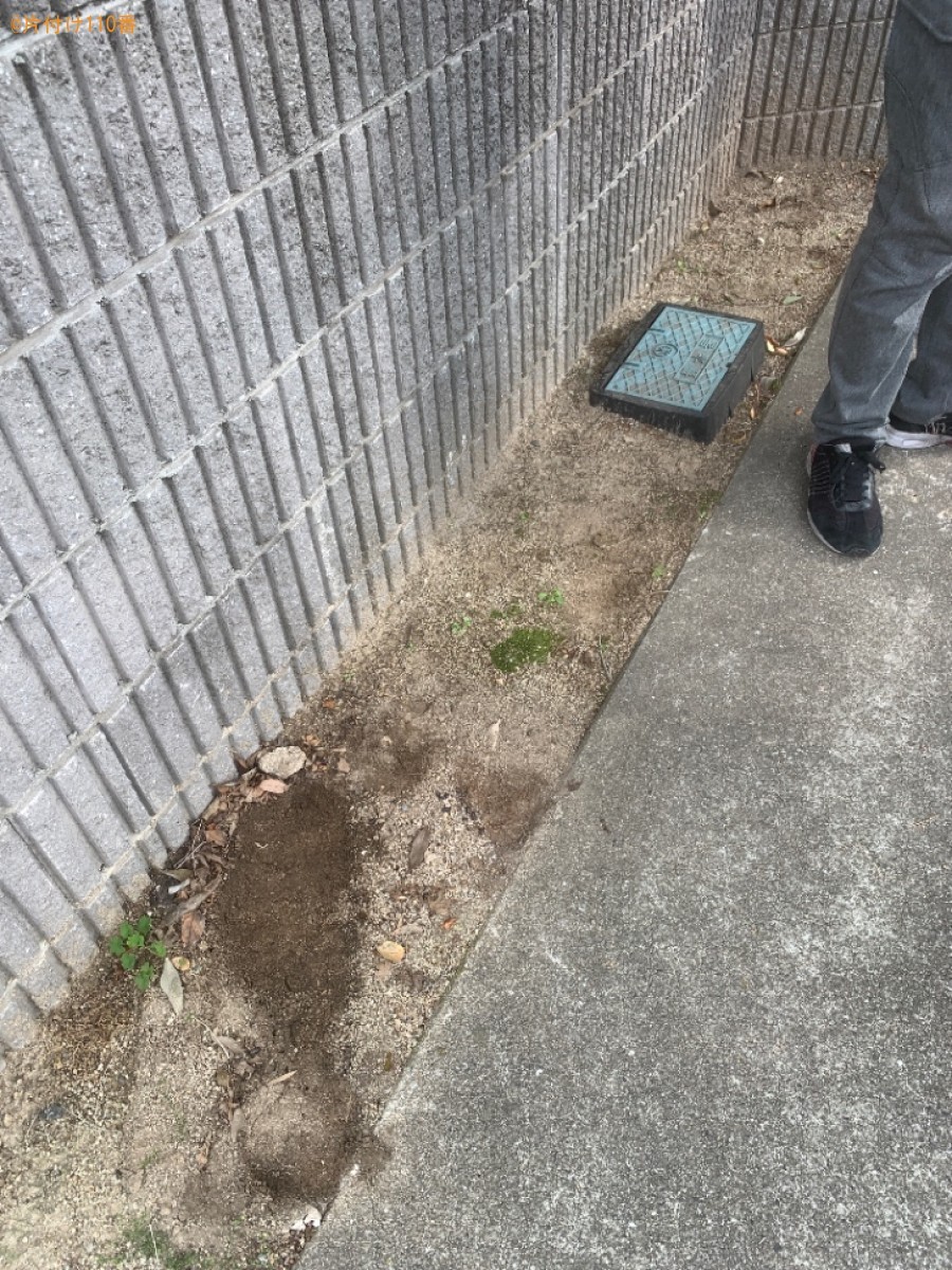 庭石の回収・処分ご依頼　お客様の声